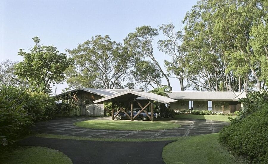 Honolulu: Liljestrand House Architectural Tour - Natural Materials and the Feel of the Rooms