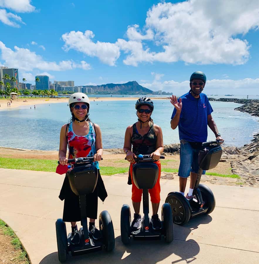 Honolulu: Magic Island & Beach Segway Tour - Starting at Kewalos Basin Park