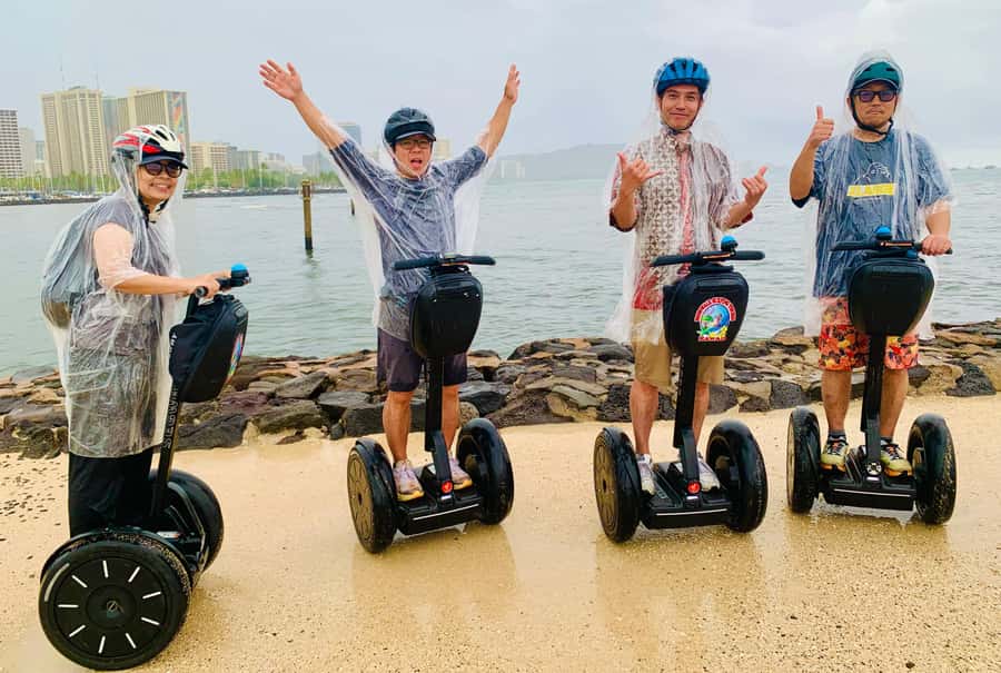 Honolulu: Magic Island & Beach Segway Tour - The Ehime Maru Memorial