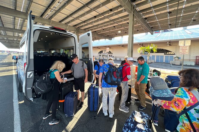 Honolulu Private Transfer: Airport, Port, Hotel (1-12 Passengers) - Cruise port transfers for groups