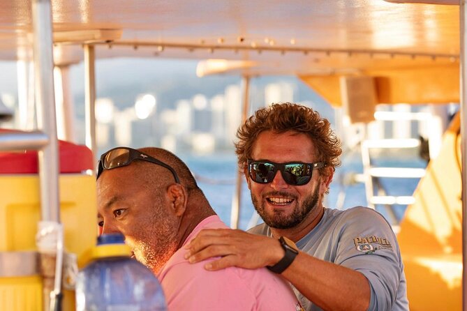 Honolulu Sunset Sail from Kewalo Harbor Including Drinks - Music, crew, and the social side of the sail