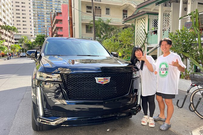 Honolulu SUV Transfer - Hotel, Airport, Port (1-5 passengers) - The SUV, luggage, and comfort level