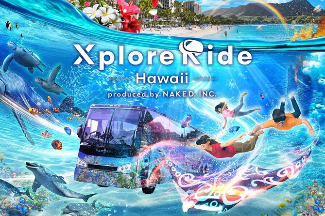 Honolulu XR Bus Tour: Immersive Hawaii Experience "XploreRide" - The underwater cave adds a change of mood