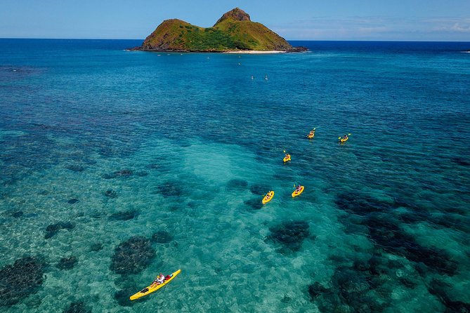 Kailua Bay, Oahu: Epic Kayak and Snorkel to Islands - Reaching Flat Island or the Mokulua Islands