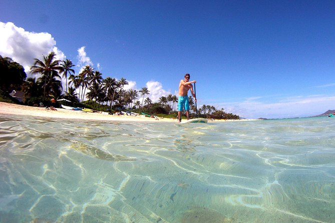 Kailua Stand Up Paddle Boarding Lesson - Paddling from Kailua Beach toward Popo’ia