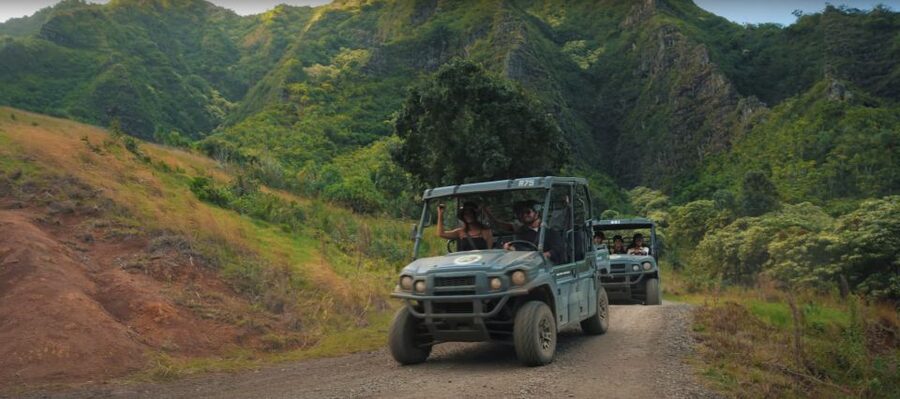 Kaneohe: Kualoa Ranch Guided UTV Tour - Driving through Kaʻaʻawa Valley