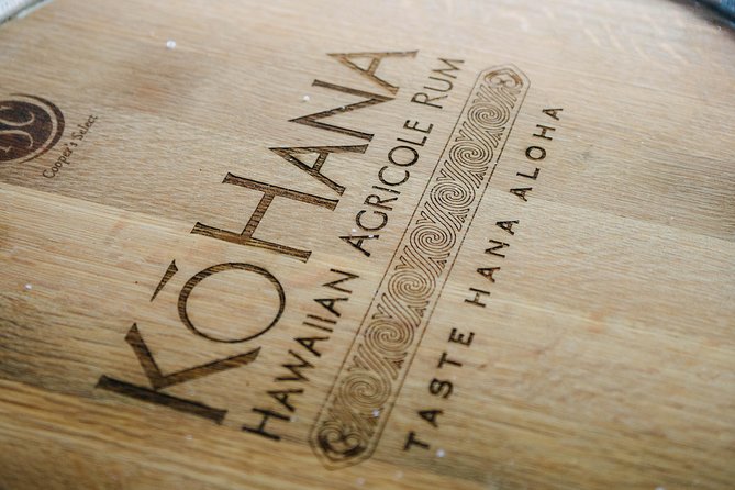 Kō Hana Hawaiian Rum Distillery Tour and Tasting for One - Barrel-Aged Honey, Rum Cake, and Hot Sauce