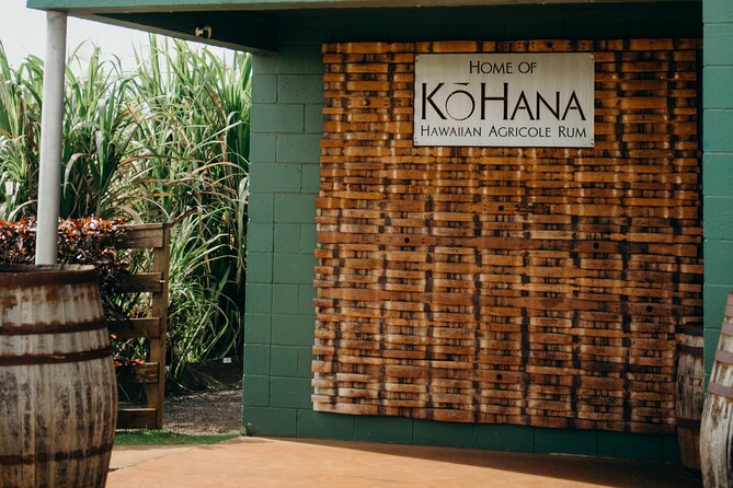 Kō Hana Hawaiian Rum Distillery Tour and Tasting for One - Walking Through the Sugar Cane Garden