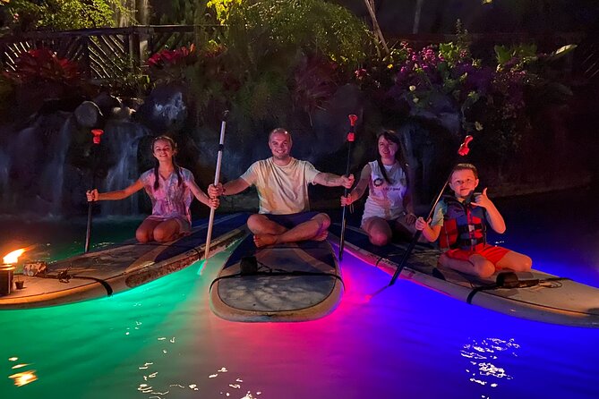 Lunar Legends Night Stand up Paddle Kayak Water Experience - Samoa, New Zealand, Fiji, Hawaii, Tonga, and Tahiti by water