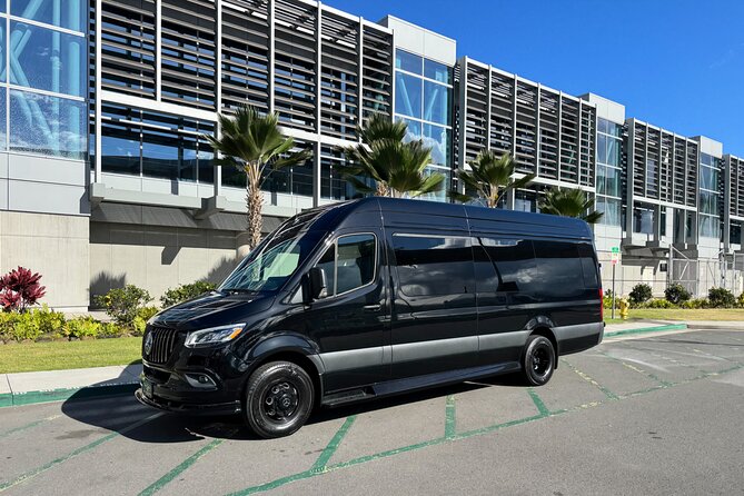 Luxury Sprinter Transfer Airport, Waikiki and Cruise Terminal - What the 30-minute ride is really like
