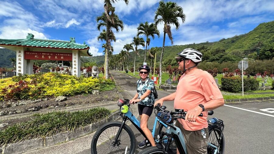 Manoa Falls eBike to Hike - Key points at a glance