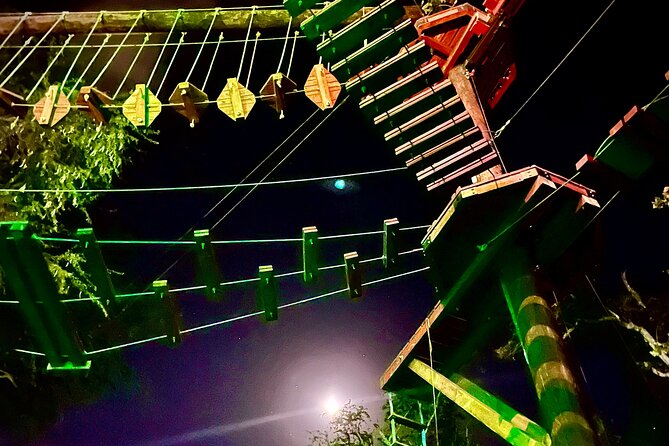 Night Ninja Adventure Course in Kapolei - What the Night Ninja Course feels like