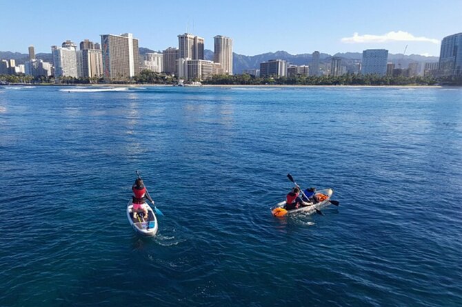 Oahu 5-in-1 Deluxe Cruise: Turtle Snorkeling & Ocean Activities - A floating water park off Waikiki