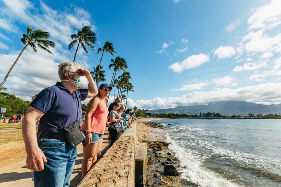 Oahu: Circle Island Tour with Lunch & Waimea Waterfall - North Shore surf country