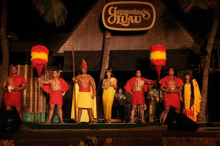 Oahu: Germaine's Traditional Luau Show & Buffet Dinner - The Samoan fire-knife dance brings the heat