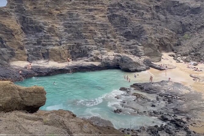 Oahu Guided Circle Island Tour, Swim w/ Turtles, Dole, Blowhole - Haleiwa and Dole Plantation to finish the loop
