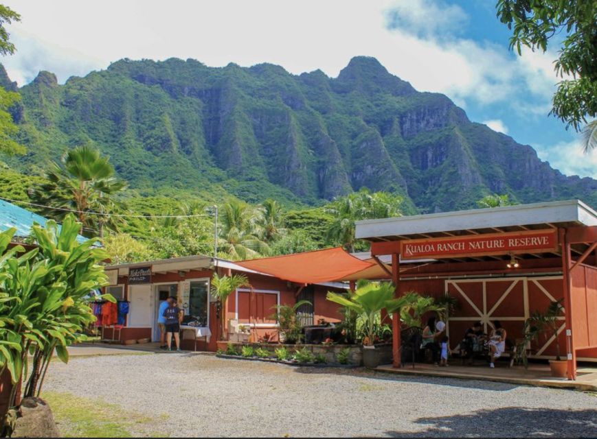 Oahu Hidden Gems & Waimea Botanical Garden/Waterfall tour - North Shore views without a rental car