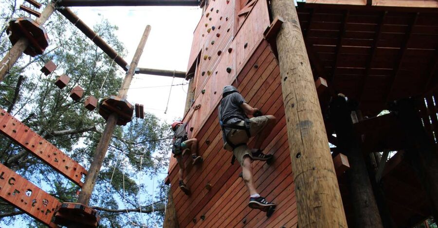 Oahu: High Ropes Adventure, Climbing, & Rappel Experience - Climbing, rappelling, and the freefall