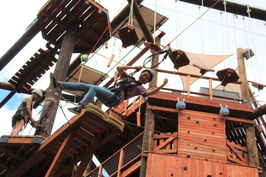 Oahu: High Ropes Adventure, Climbing, & Rappel Experience - The physical test, and who should skip it