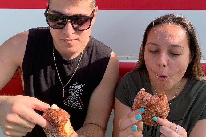 Oahu in a Day: Waterfall - Food Trucks - Lookouts - Small Crowds - Kahuku food trucks make lunch easy