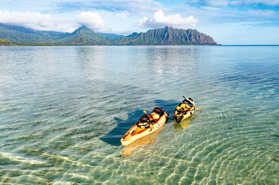 Oahu: Kaneohe Self-Guided Sandbar Kayaking Experience - Picking up the kayak in Kailua