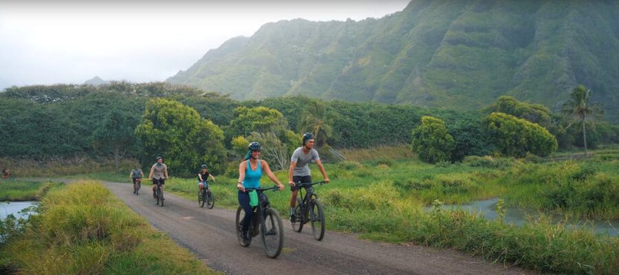 Oahu: Kualoa Electric Bike Tour - Hawaiian Culture Alongside Hollywood