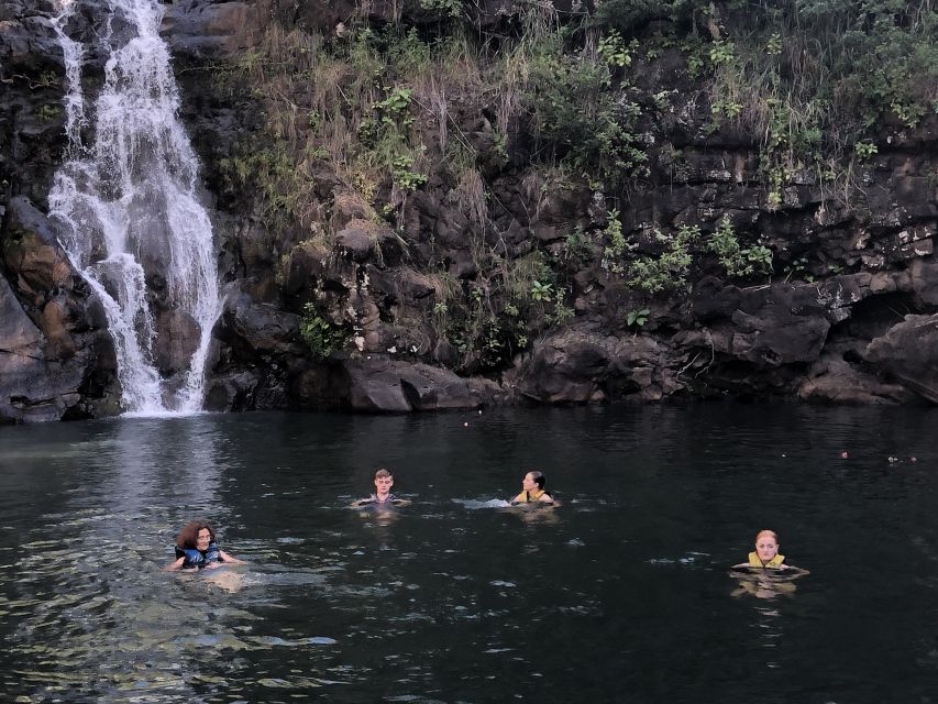 Oahu: North Shore Waterfall Swim - Waimea Valley begins with a leafy one-mile walk
