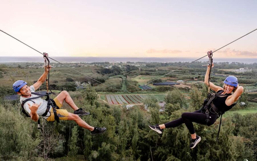 Oahu: North Shore Zip Line Adventure with ATV and Farm Tour - Who should book this?