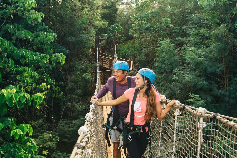 Oahu: North Shore Zip Line Adventure with ATV and Farm Tour - The ATV ride starts with the setting, not the zip lines