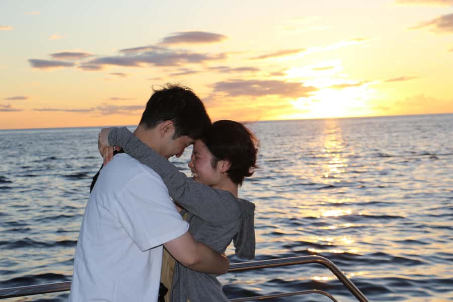 Oahu: Off road Stand-Up ATV and Sunset Snorkel Cruise - Hawaiian buffet, mai tais, and sunset views
