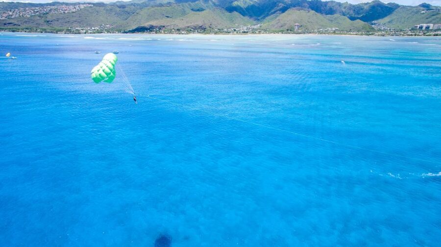 Oahu: Parasail on Maunalua Bay with Diamond Head Views - Leaving Honolulu for Maunalua Bay