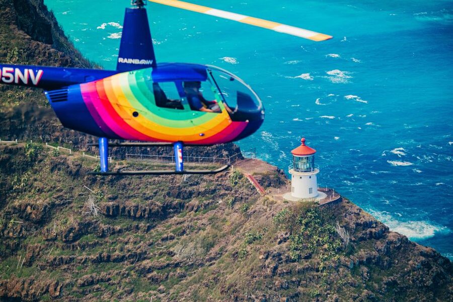 Oahu: Path to Pali 30-Minute Doors On or Off Helicopter Tour - Nu’uanu Pali, where the island turns green