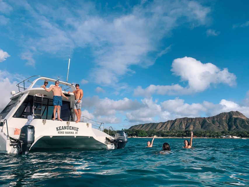 Oahu: Private Catamaran Sunset Cruise & Optional Snorkeling - Key points to know