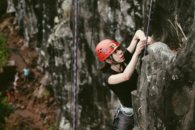 Oahu Rock Climbing - The steep hike to the crag