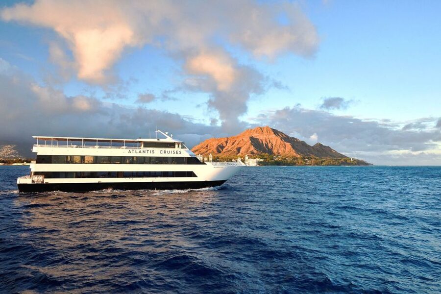 Oahu: Seasonal Whale Watch Cruise - Food, drinks, and the optional deli lunch