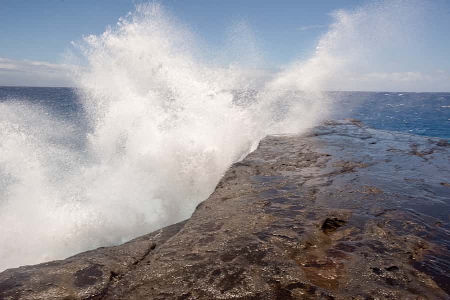 Oahu: Ultimate Pearl Harbor and Circle Island Tour - North Shore surf country: famous names and open coast