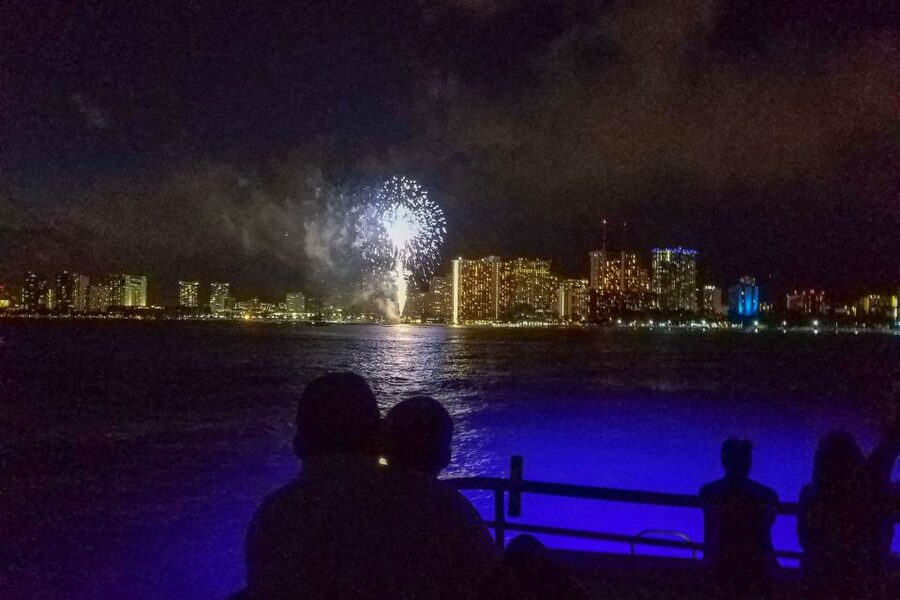 Oahu: Waikiki BYOB Friday Night Fireworks Cruise - Setting out from Kewalo Basin
