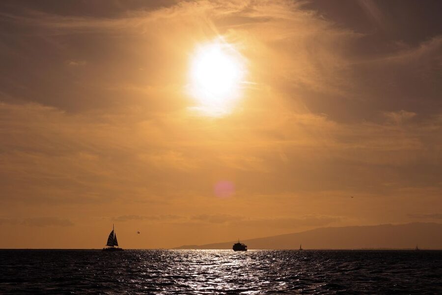 Oahu: Waikiki BYOB Sunset Cruise - Tuesday night adds a quiet wellness option