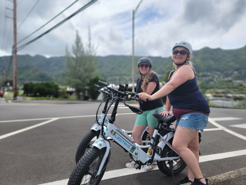 Oahu: Waikiki E-Bike Ride and Manoa Falls Hike - Practical preparation for the four-hour outing