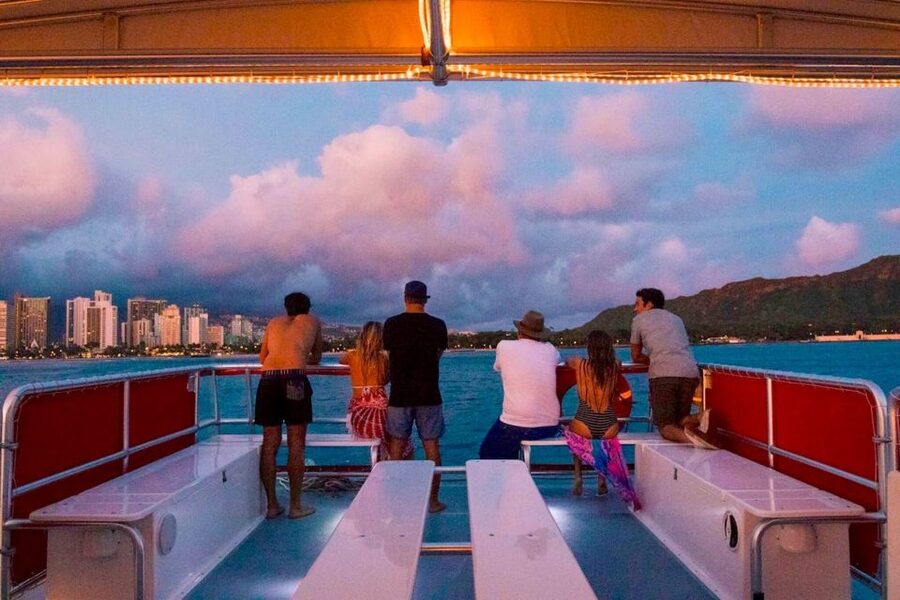 Oahu: Waikiki Glass Bottom Boat Sunset Cruise - How the $60 price compares