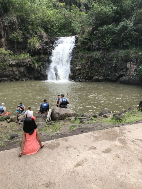 Oahu: Waimea Falls & valley & North Shore day - Starting with turtles along the North Shore