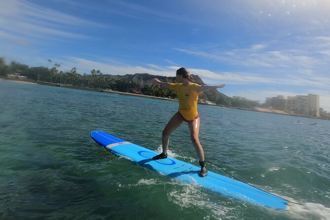 Open Group Surfing Lesson in Waikiki, Hawaii - The instructors make the difference