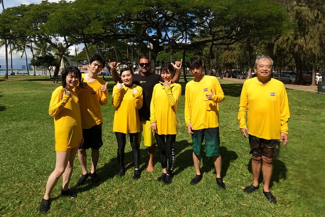 Open Group Surfing Lesson in Waikiki, Hawaii - How much time do you really spend surfing?