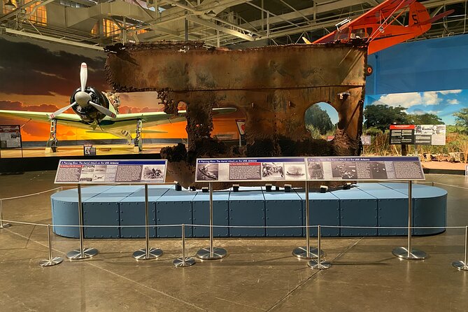 Pearl Harbor Aviation Museum Ticket with Audio Tour and Shuttle - Hangar 37 and the marks left by December 7
