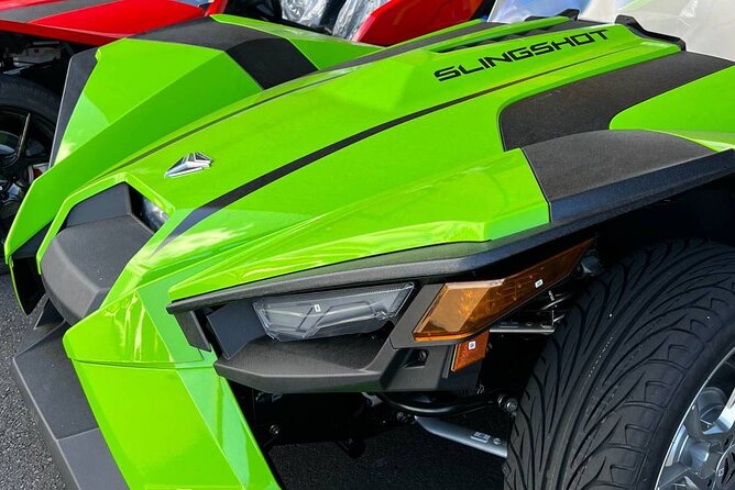 Polaris Sling Shot Rental - SL w/ Tech Package - Metalic Red - What You Are Actually Renting in Honolulu