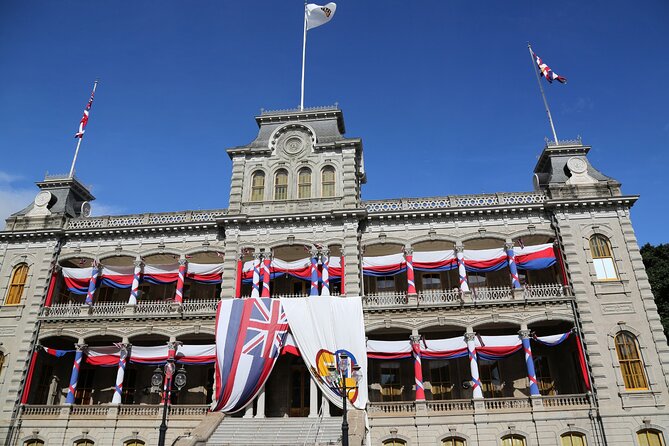 Premier Pearl Harbor and Hawaii Kingdom History Tour - Iolani Palace adds the history of Hawaii’s monarchy