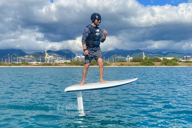 Premium eFoil Lesson near Waikiki - Premium gear and what you need to know
