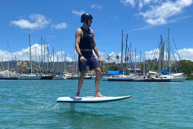 Premium eFoil Lesson near Waikiki - Who will get the most from this lesson