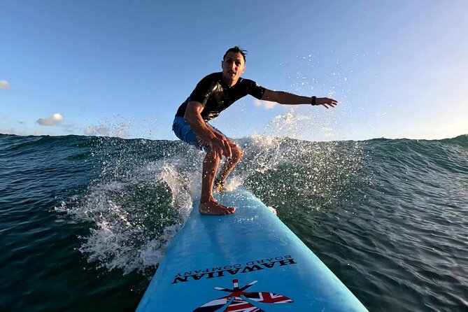 Private 1-on-1 Surf Lesson with Videos and Photos - The four place names do not mean four sightseeing stops
