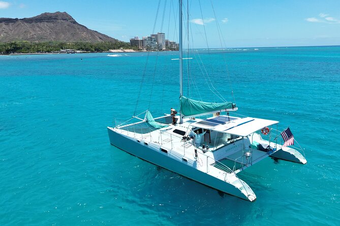 Private Catamaran Charter in Waikiki (1-6 Guests) - Picking your main plan onboard